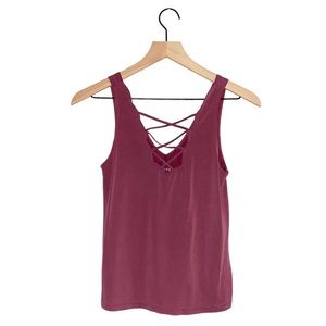 Soft & Sexy American Eagle Cross Cropped Top Size XS